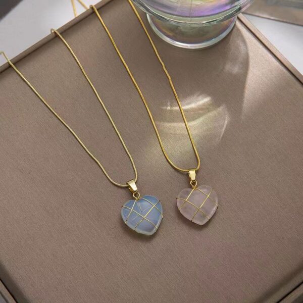 Fashion Moonstone Necklace For Cartoon Princess - Image 2
