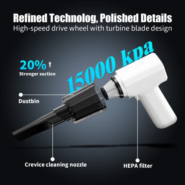 Multi-Function Portable Dust Collector Vacuum Cleaner - Image 8