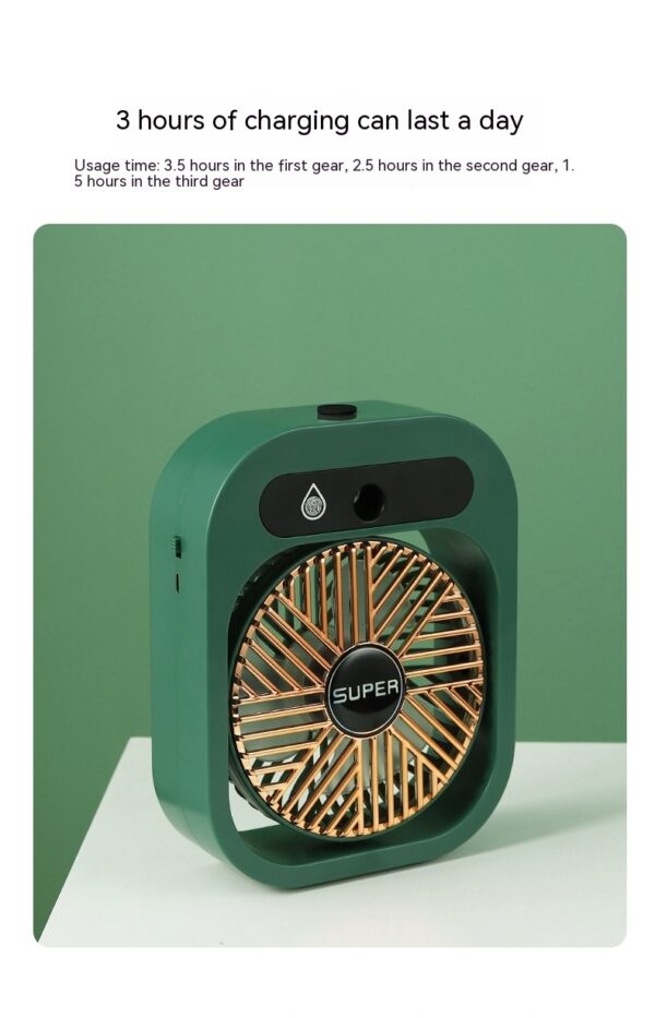 Air Conditioning Fan Desk Misting - Image 3