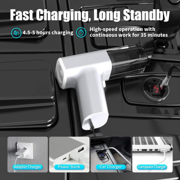 Multi-Function Portable Dust Collector Vacuum Cleaner - Image 4