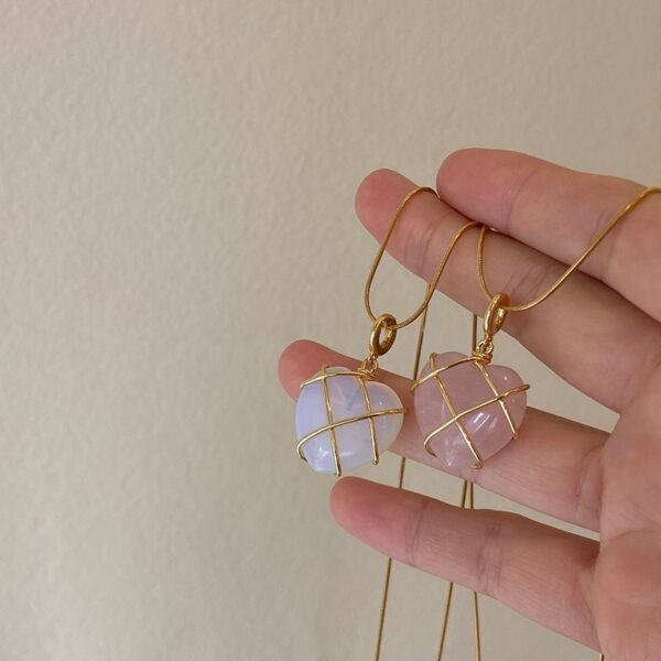 Fashion Moonstone Necklace For Cartoon Princess - Image 4