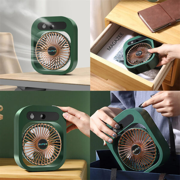 Air Conditioning Fan Desk Misting - Image 10