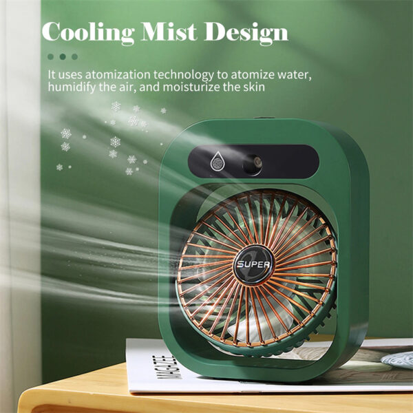 Air Conditioning Fan Desk Misting - Image 9