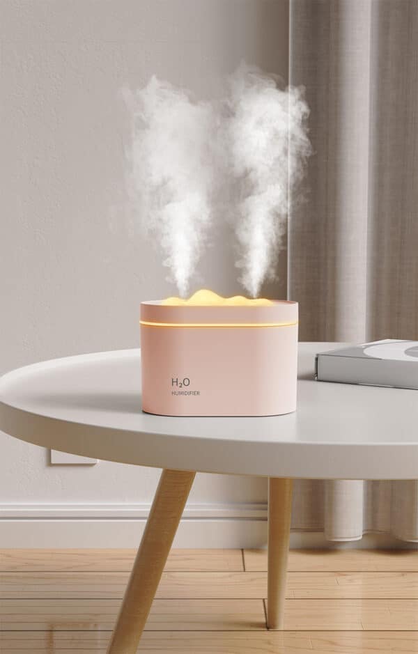 New USB Dual Spray Humidifier For Home Office - Image 2